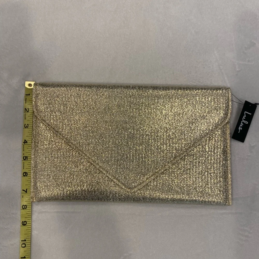 Lulu's Gold Clutch